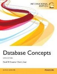Enlarge image Cover: Database Concepts - Pearson