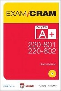 Abbildung von: CompTIA A+ 220-801 and 220-802 Exam Cram - Pearson It Certification
