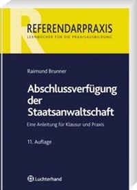Enlarge image Cover: Abschlussverfügung der Staatsanwaltschaft - Luchterhand