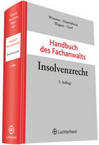 Abbildung von: Handbuch des Fachanwalts Insolvenzrecht - Luchterhand