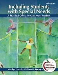 Enlarge image Cover: Including Students with Special Needs - Pearson