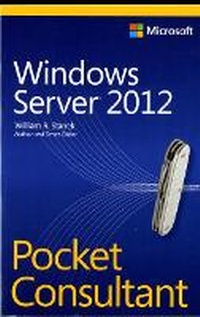 Enlarge image Cover: Windows Server 2012 Pocket Consultant - Microsoft Press