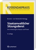 Cover: Staatsanwaltlicher Sitzungsdienst - Luchterhand