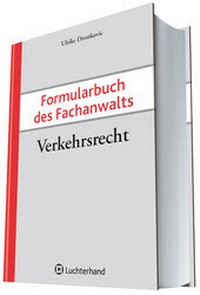 Bild vergrößern Bild: Formularbuch des Fachanwalts Verkehrsrecht - Luchterhand