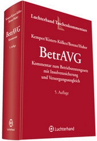 Abbildung von: BetrAVG - Luchterhand