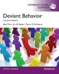 Enlarge image Cover: Deviant Behavior - Pearson