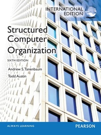 Enlarge image Cover: Structured Computer Organization - Pearson Education Limited
