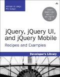 Cover: jQuery, jQuery UI, and jQuery Mobile - Addison Wesley
