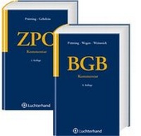 Abbildung von: BGB Kommentar 5 Aufl. + ZPO-Kommentar 2 Aufl. (Bundle) - Luchterhand