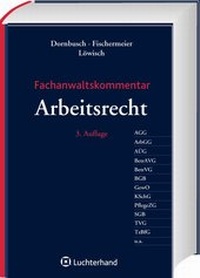 Enlarge image Cover: Fachanwaltskommentar Arbeitsrecht - Luchterhand