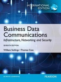 Abbildung von: Business Data Communications: International Edition - Pearson Education Limited