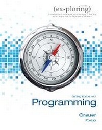 Enlarge image Cover: Exploring Getting Started with Programming - Prentice Hall