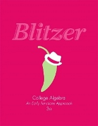 Enlarge image Cover: College Algebra - Pearson