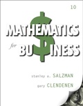 Cover: Mathematics for Business - Pearson