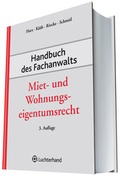 Cover: Handbuch des Fachanwalts Miet- und Wohnungseigentumsrecht - Luchterhand