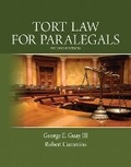 Cover: Tort Law for Paralegals - Pearson
