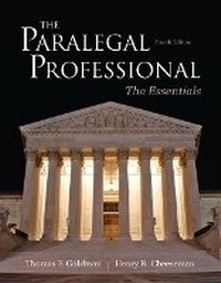 Enlarge image Cover: The Paralegal Professional - Pearson