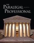 Cover: The Paralegal Professional - Pearson