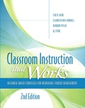 Cover: Classroom Instruction that Works: Research-Based Strategies for Increasing Student Achievement - Pearson