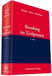 Abbildung von: Handbuch Berufung im Zivilprozess - Luchterhand