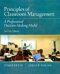 Cover: Principles of Classroom Management - Pearson