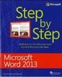 Cover: Microsoft Word 2013 Step By Step - Microsoft Press