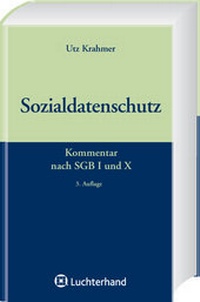 Abbildung von: Sozialdatenschutz nach SGB I und X - Luchterhand