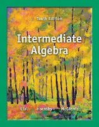 Enlarge image Cover: Intermediate Algebra - Pearson