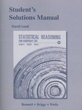 Cover: Student's Solutions Manual for Statistical Reasoning for Everyday Life - Pearson
