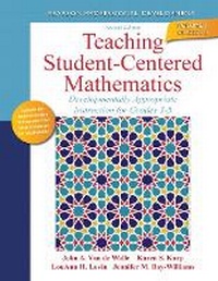 Enlarge image Cover: Teaching Student-Centered Mathematics - Pearson