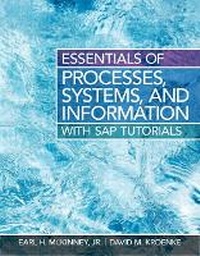 Enlarge image Cover: Essentials of Processes, Systems and Information - Pearson
