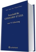 Cover: Festschrift f&uuml;r Gerhard Etzel - Luchterhand