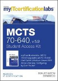 Abbildung von: MCTS 70-640 Cert Guide v5.9 MyITCertificationlab -- Access Card - Pearson It Certification
