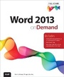 Cover: Word 2013 on Demand - Que Corporation,U.S.