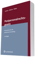 Cover: Postpersonalrechtsgesetz - Luchterhand