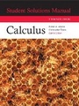 Cover: Calculus:Complete course student solutions manual - Prentice Hall Canada