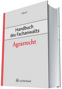 Enlarge image Cover: Handbuch des Fachanwalts Agrarrecht - Luchterhand
