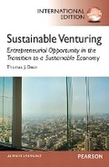 Cover: Sustainable Venturing - Pearson