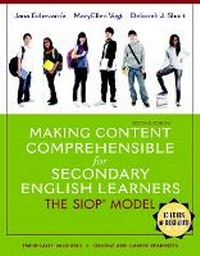 Enlarge image Cover: Making Content Comprehensible for Secondary English Learners - Pearson