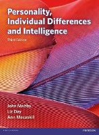 Enlarge image Cover: Personality, Individual Differences and Intelligence - Pearson/Education