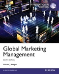 Cover: Global Marketing, Global Edition - Pearson Education Limited