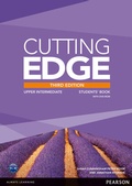 Cover: Cutting Edge 3rd Edition Upper Intermediate Students' Book and DVD Pack - Pearson Longman