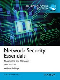Abbildung von: Network Security Essentials: Applications and Standards, International Edition - Pearson Education Limited