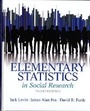 Cover: Elementary Statistics in Social Research - Pearson