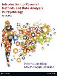 Enlarge image Cover: Introduction to Research Methods and Data Analysis in Psychology - Pearson Education Limited