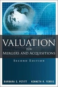 Enlarge image Cover: Valuation for Mergers and Acquisitions - Addison Wesley