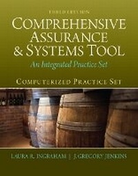 Enlarge image Cover: Computerized Practice Set for Comprehensive Assurance & Systems Tool (CAST) Plus Peachtree Complete Accounting 2012 - Pearson
