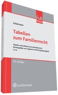 Cover: Tabellen zum Familienrecht - Luchterhand
