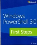 Cover: Windows PowerShell 3.0 First Steps - Microsoft Press