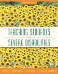 Cover: Teaching Students with Severe Disabilities - Pearson